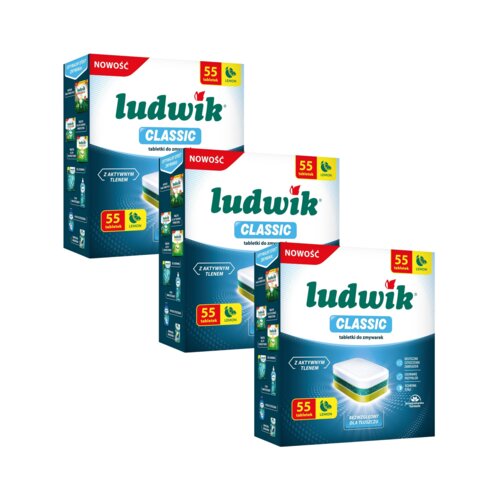 Tabletki do zmywarek LUDWIK Classic 165 szt.