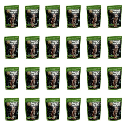 Karma dla kota TASTE OF THE WILD Adult Cat Salmon Łosoś z kurczakiem 24 x 85 g