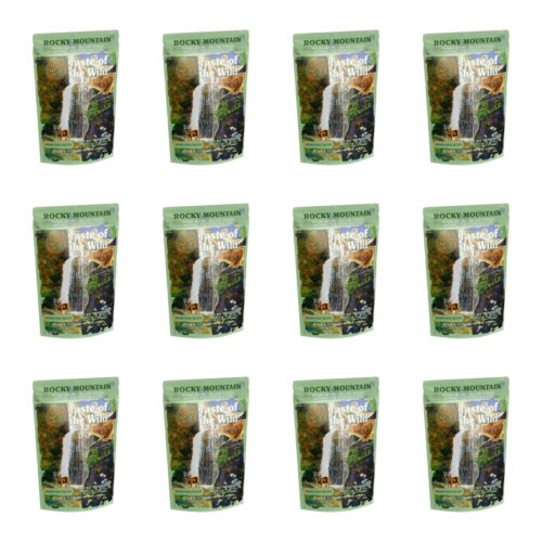 Karma dla kota TASTE OF THE WILD Rocky Mountain Kurczak z łososiem w sosie 12 x 85 g