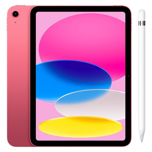 Tablet APPLE iPad 11" 11 gen. 2025 128 GB Wi-Fi Różowy + Rysik APPLE (1. gen) MQLY3ZM/A (z przejściówką Lightning)