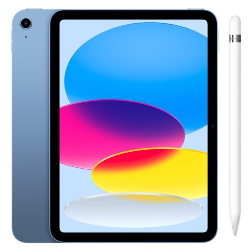 Tablet APPLE iPad 11" 11 gen. 2025 256 GB Wi-Fi Niebieski + Rysik APPLE (1. gen) MQLY3ZM/A (z przejściówką Lightning)