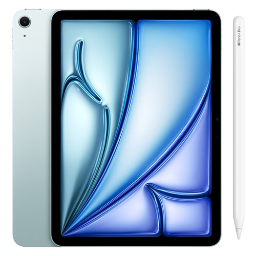 Tablet APPLE iPad Air 11" 7 gen. 2025 128 GB Wi-Fi Niebieski + Rysik APPLE Pencil Pro