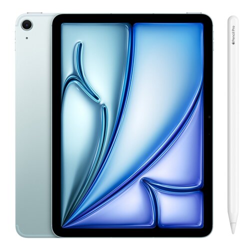 Tablet APPLE iPad Air 11" 7 gen. 2025 1 TB 5G Wi-Fi Niebieski + Rysik APPLE Pencil Pro