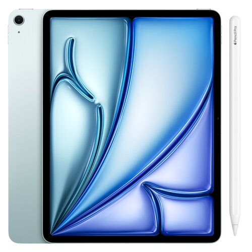 Tablet APPLE iPad Air 13" 7 gen. 2025 128 GB Wi-Fi Niebieski + Rysik APPLE Pencil Pro