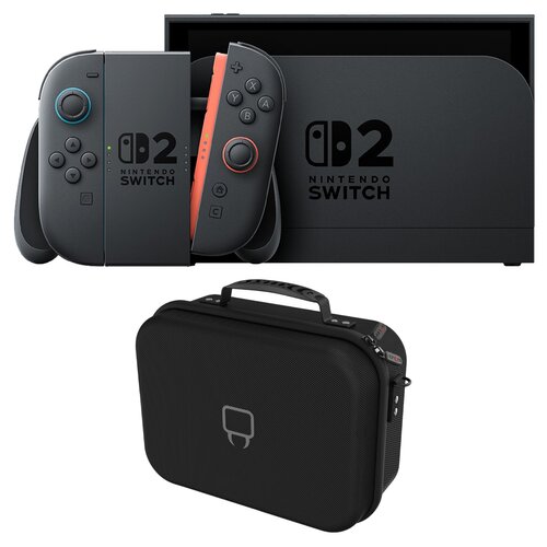 Konsola NINTENDO Switch 2 Czarny + Torba VENOM VS4935 do Nintendo Switch/Switch 2/Switch Oled Czarny