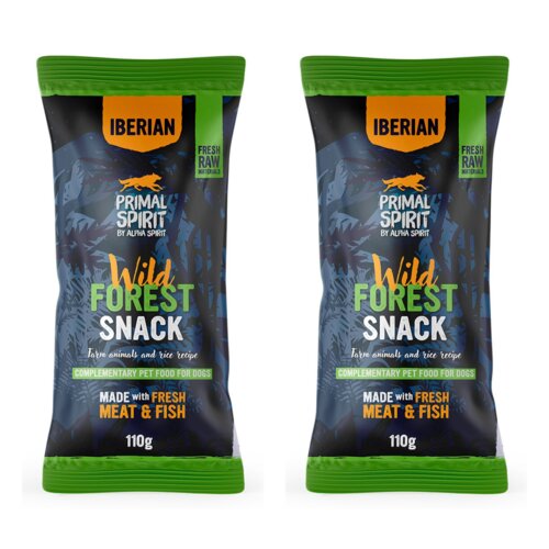 Przysmak dla psa PRIMAL SPIRIT Iberian Wild Forest 2 x 110 g