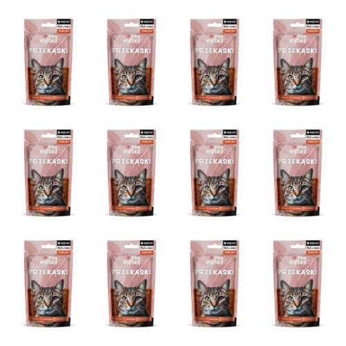 Przysmak dla kota PAN MIĘSKO Przekąski Kurczak 12 x 50 g