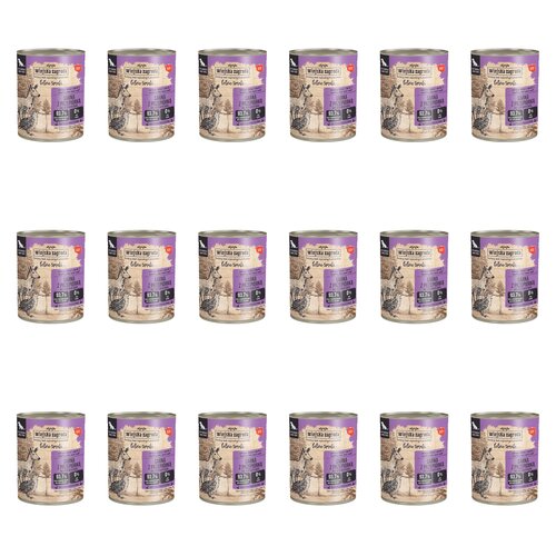 Karma dla psa WIEJSKA ZAGRODA Adult Leśne smaki Sarna z przepiórką 18 x 800 g