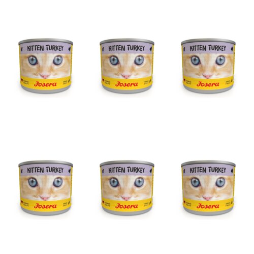 Karma dla kota JOSERA Junior Kitten Indyk 6 x 200 g