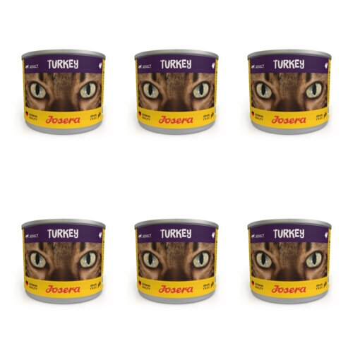 Karma dla kota JOSERA Cat Turkey Indyk 6 x 200 g