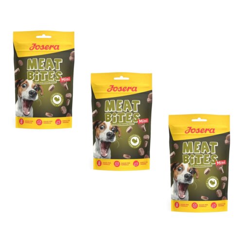 Przysmak dla psa JOSERA Meat Bites Mini Indyk 3 x 70 g