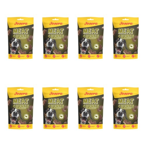 Przysmak dla psa JOSERA Meat Chunks Indyk 8 x 70 g