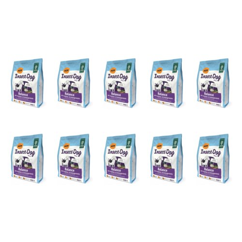 Karma dla psa GREEN PETFOOD InsectDog Balance Adult 10 x 900 g