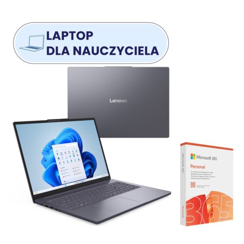 Laptop LENOVO IdeaPad Slim 3 16IRH10 16" IPS i5-13420H 24GB RAM 512GB SSD Windows 11 Home + Program MICROSOFT 365 Personal
