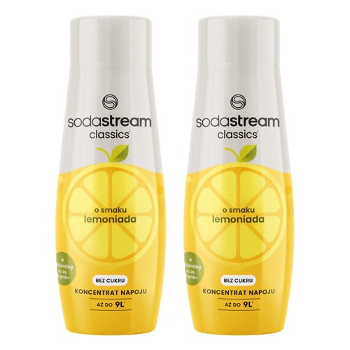 Syrop do saturatorów SODASTREAM Lemon 2 x 440 ml bez cukru