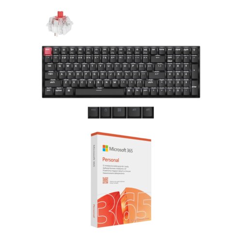 Klawiatura KEYCHRON K4X-A1 + Program MICROSOFT 365 Personal