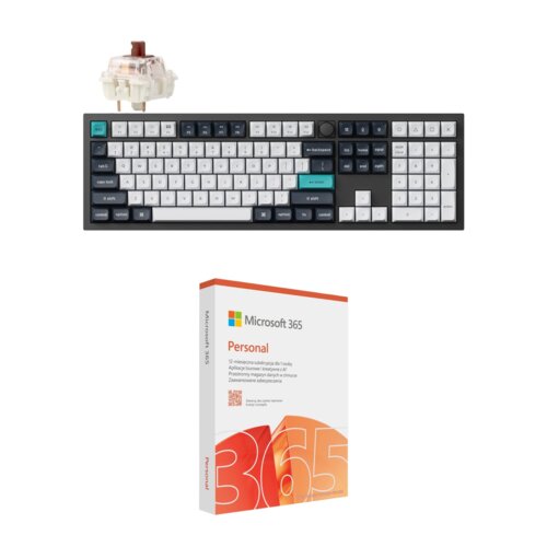 Klawiatura KEYCHRON Q6M-M3 + Program MICROSOFT 365 Personal