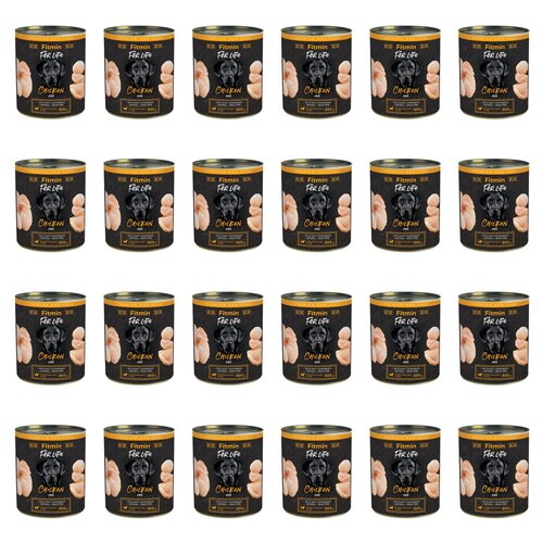 Karma dla psa FITMIN For Life Kurczak 24 x 800 g
