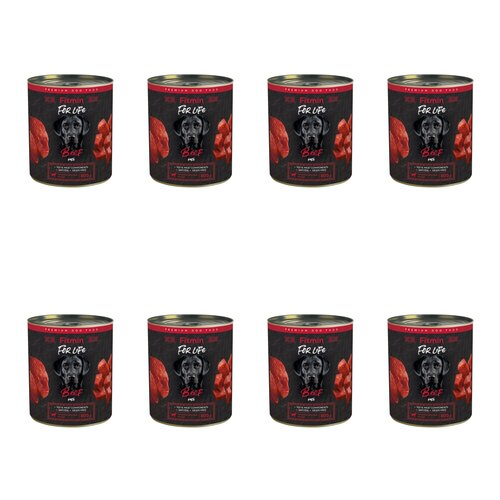 Karma dla psa FITMIN For Life Wołowina 8 x 800 g