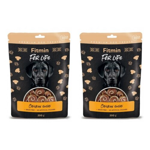 Przysmak dla psa FITMIN For Life Treat Sushi z kurczakiem 2 x 200 g