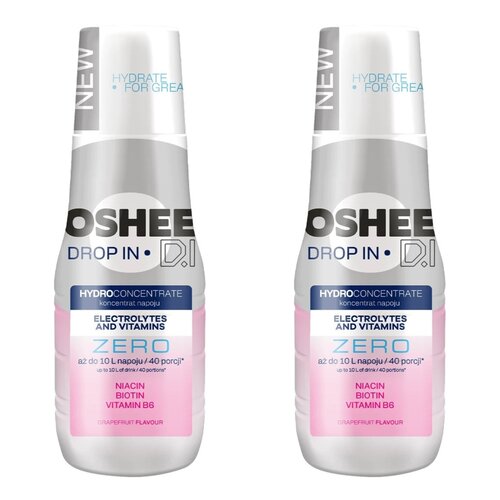 Hydrokoncentrat OSHEE Zero elektrolity i witaminy 2 x 500 ml