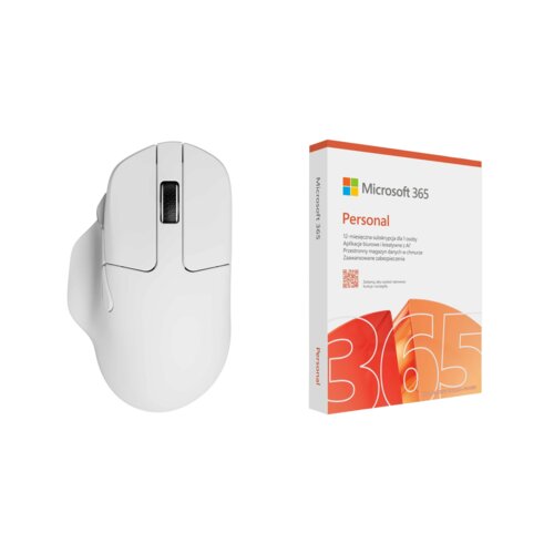 Mysz KEYCHRON M7-A24 Biały + Program MICROSOFT 365 Personal