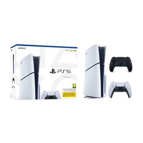 Konsola SONY PlayStation 5 Slim E-chassis + Kontroler SONY DualSense Czarny