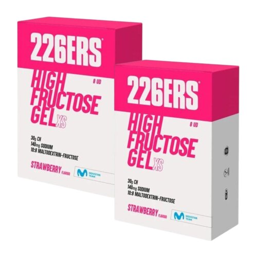 Żel energetyczny 226ERS XS High Fructose Truskawkowy (16 x 44 g)