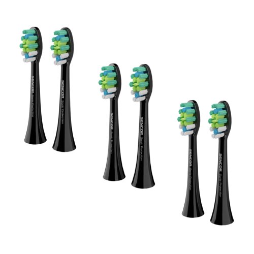 Oryginalna końcówka szczoteczki SENCOR SOX 102 (6 szt.) (Usuwa przebarwienia)