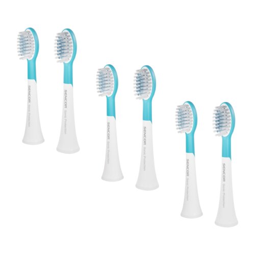 Oryginalna końcówka szczoteczki SENCOR SOX 105 (6 szt.) (Idealna dla dzieci)