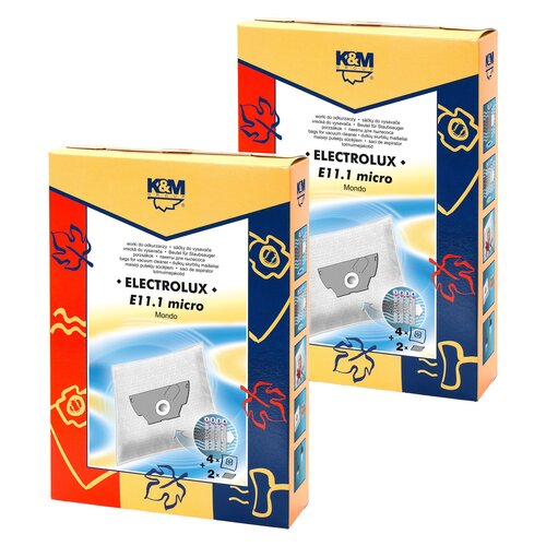 Worek do odkurzacza K&M E11.1 Micro (8 sztuk)