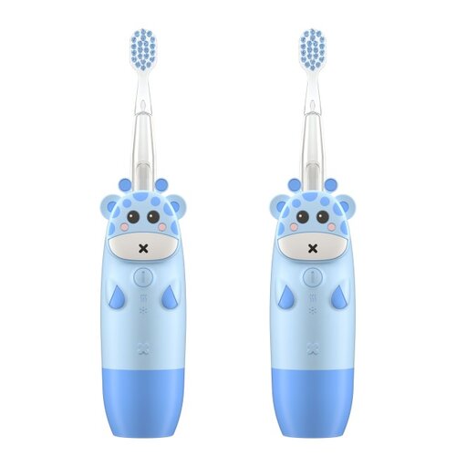 Szczoteczka soniczna INNOGIO Gio Giraffe Niebieski (2 sztuki)