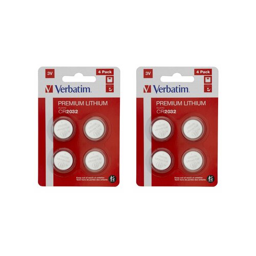 Bateria CR2032 VERBATIM (8 szt.)