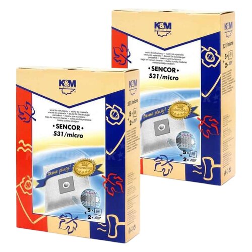 Worek do odkurzacza K&M S31 Micro (10 sztuk)