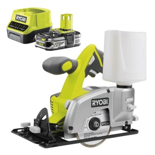 Pilarka tarczowa RYOBI LTS180M + Akumulator RYOBI RC18120-125 2.5Ah 18V + Ładowarka