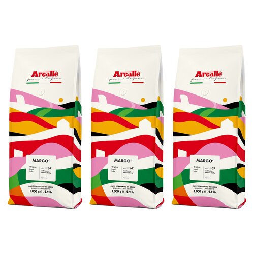 Kawa ziarnista ARCAFFE Margo 3 x 1 kg