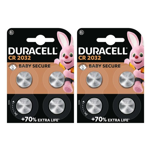 Baterie CR2032 DURACELL (8 szt.)