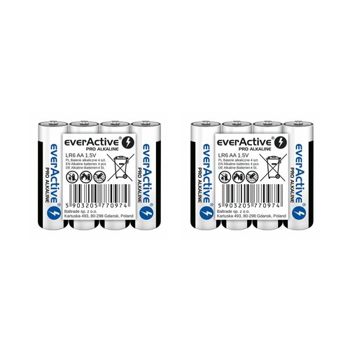 Baterie AA LR6 EVERACTIVE LR6PRO4T (8 szt.)