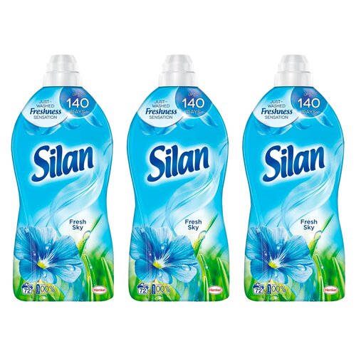 Płyn do płukania SILAN Fresh Sky 3 x 1800 ml