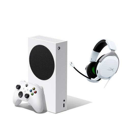 Konsola MICROSOFT XBOX Series S + Słuchawki HYPERX Cloud Stinger 2 Core Xbox Nauszne