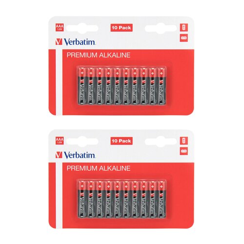 Baterie AAA LR03 VERBATIM Premium Alkaline (20 szt.)