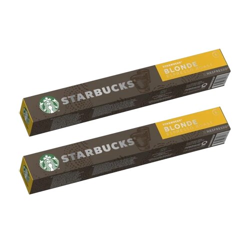 Kapsułki STARBUCKS Blonde Espresso do ekspresu Nespresso (20 szt.)