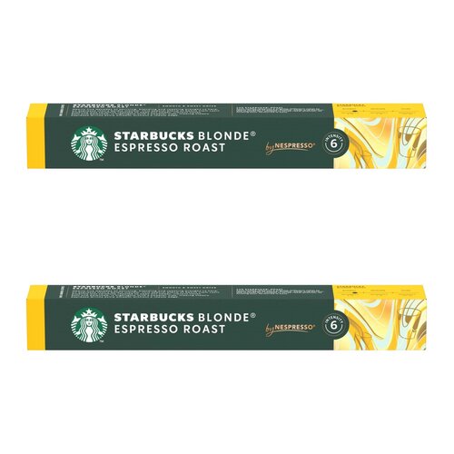 Kapsułki STARBUCKS Blonde Espresso do ekspresu Nespresso (20 szt.)