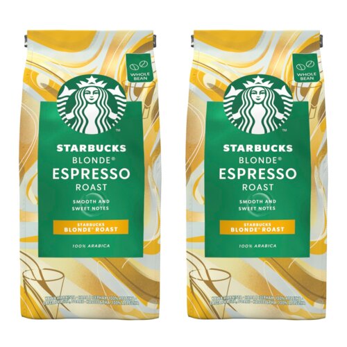 Kawa ziarnista STARBUCKS Espresso Blonde Roast Arabica 2 x 0.2 kg