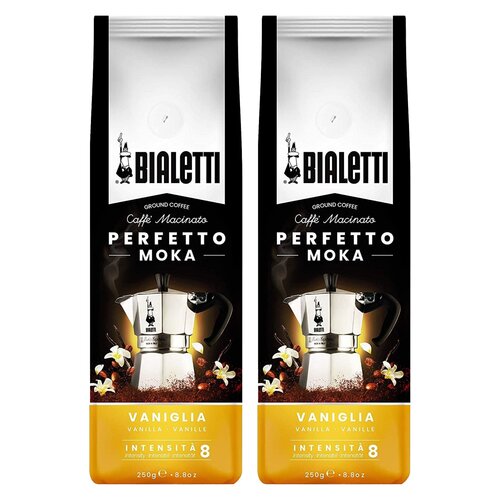 Kawa mielona BIALETTI Perfetto Moka Vanilia 2 x 0.25 kg