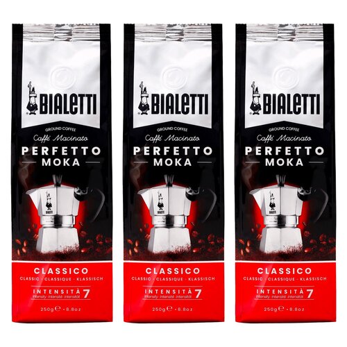 Kawa mielona BIALETTI Perfetto Moka Classico 3 x 0.25 kg
