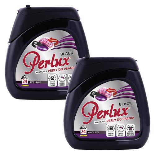 Kapsułki do prania PERLUX Black 48 szt.