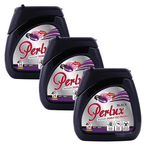 Kapsułki do prania PERLUX Black 72 szt.