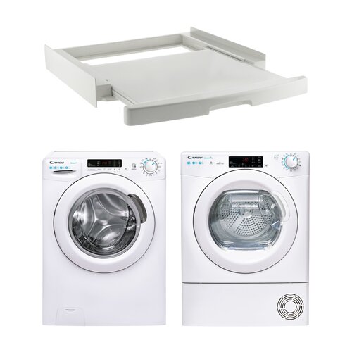 Pralka CANDY CS 1072DE/1-S 7kg 1000 obr + Suszarka CANDY CSOE H7A2TE-S SmartPro + Łącznik CANDY WSK-1110U