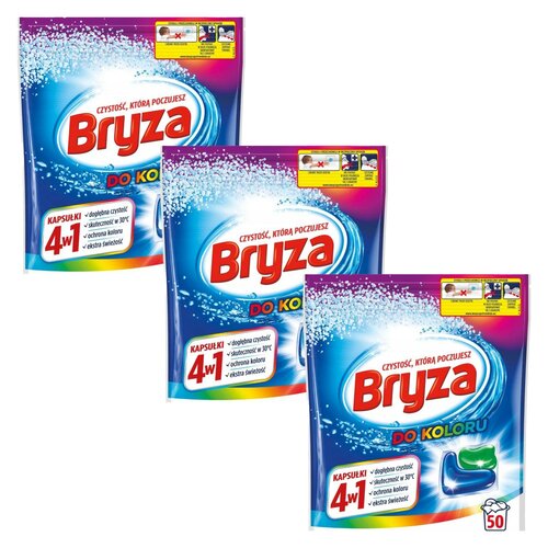 Kapsułki do prania BRYZA 4 w1 Color 150 szt.